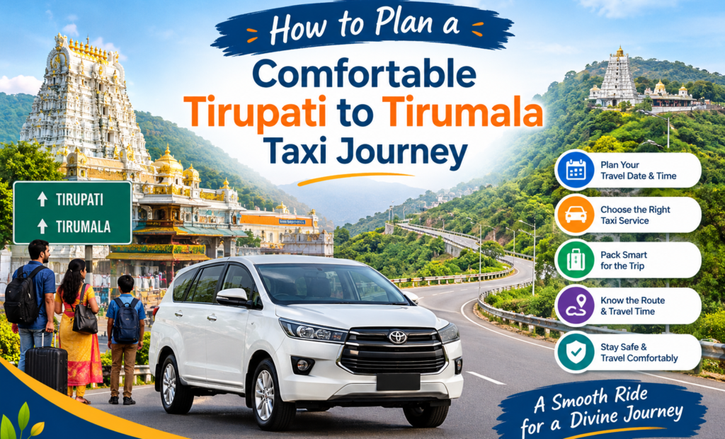 Tirupati to Tirumala taxi journey through the scenic Tirumala ghat road